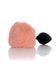Анальна пробка Boys of Toys Bunny Tail Silicone Black Plug Peach 62530064-00158 фото 3
