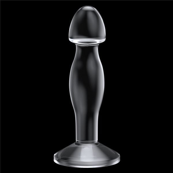 Анальна пробка LoveToy Flawless Clear Prostate Plug 6.5" Clear 6452LV310020 фото