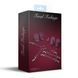 Набір для БДСМ 3 в 1 Feral Feelings BDSM Kit 3 Burgundy, burgundy, наручники, поножі, хрестовина SO8271 фото 1