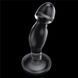 Анальна пробка LoveToy Flawless Clear Prostate Plug 6.5" Clear 6452LV310020 фото 3
