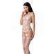 Бодістокінг Passion BS067 white, комбінезон, імітація панчох і топа на бретелях PBS067W фото 1