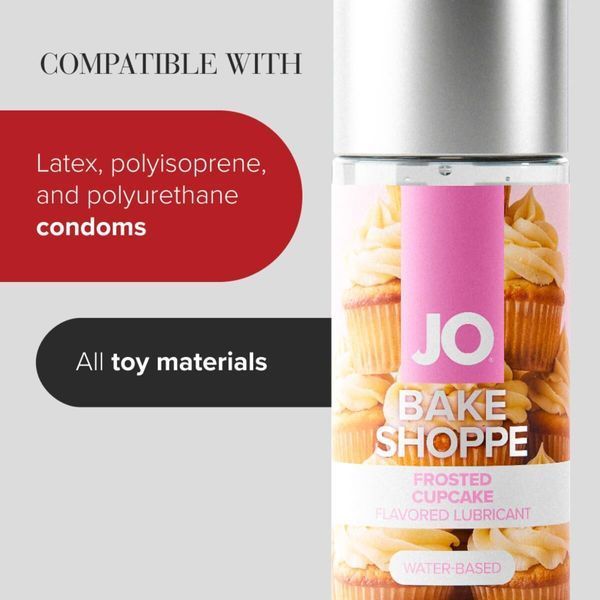 Лубрикант на водній основі без цукру та парабенів JO Bake Shoppe Frosted Cupcake (60 мл) SX4598 фото
