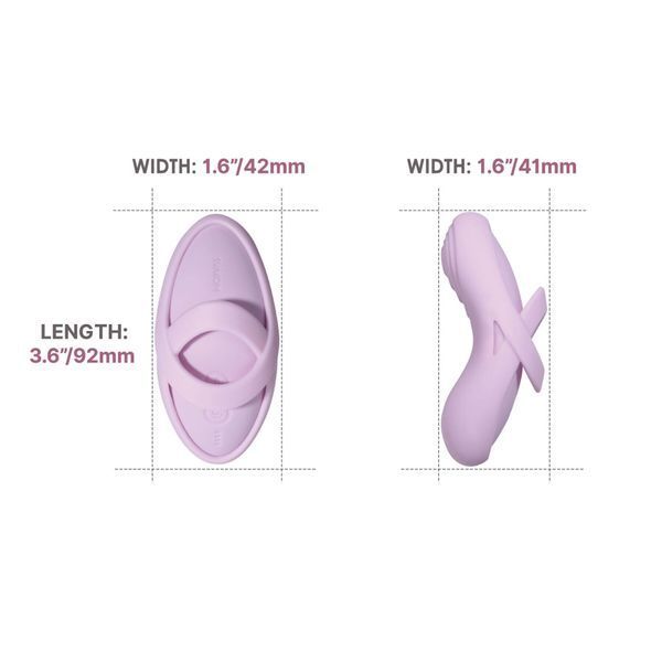 Кліторальний вібратор Svakom Echo 2 Pink Lilac SX2449 фото