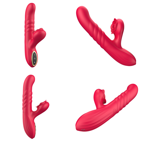 Вібратор - Erospace Sweet Play G-Spot Vibrator With Thrusting A2 62050070-0002 фото