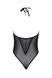 Боді Passion DROSERA BODY black, XXL XXXL, високі вирізи, верх на зав&rsquo;язках SX0471 фото 4