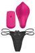 Вібратор у трусики Liebe Panty Vibe Recargable Cerise, нагрів до 39 &deg;C, пульт, трусики в комплекті SX1594 фото 4