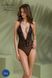 Боді Passion DROSERA BODY black, XXL XXXL, високі вирізи, верх на зав&rsquo;язках SX0471 фото 6