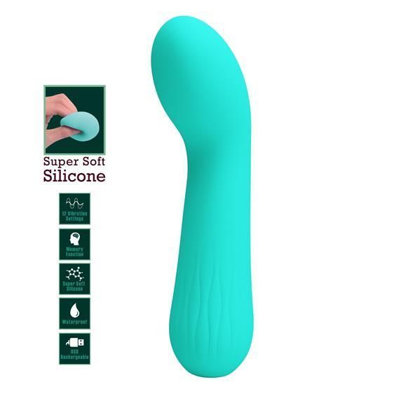 Мінівібратор Pretty Love Kirk Vibrator Mint 6603BI-014724-4 фото