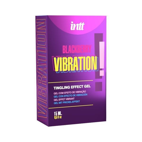 Рідкий вібратор Intt Vibration Blackberry зі смаком ожини(15 мл) SX2661 фото
