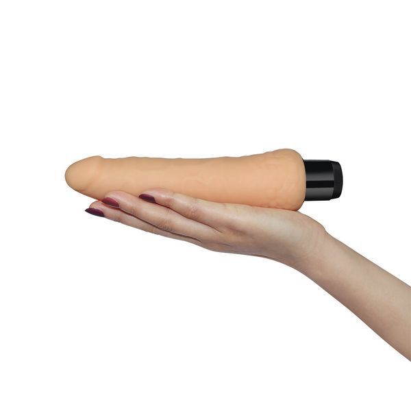 Реалістичний фалоімітатор з вібрацією LoveToy Xtreme Feel Vibrator Flesh 8" 6452LV1002 фото