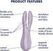 Кліторальний вібратор Satisfyer Threesome 2 Violet SX1213 фото 6
