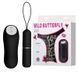 Трусики з віброкулею Baile Wild Butterfly Black 6603BW-012009 фото 1
