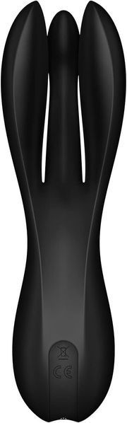 Кліторальний вібратор Satisfyer Threesome 2 Black SX1214 фото