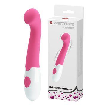 Вібратор для зони G Pretty Love Charles Vibrator Pink 6603BI-014221 фото