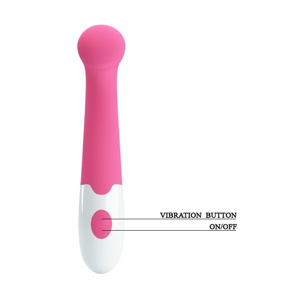 Вібратор для зони G Pretty Love Charles Vibrator Pink 6603BI-014221 фото