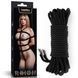 Мотузка LoveToy Rebellion Reign Black Bondage Rope, 10 м 6452LV761301 фото 1