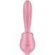 Вагінально-кліторальний вібратор з язичком Satisfyer Tongue Genius Pink SX3852 фото 2
