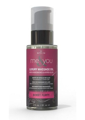 Масажна олія Sensuva Me&You - Berry Flirty (Wild Berries), 59 мл SO9836 фото
