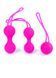 Набір вагінальних кульок - Silicone Kegal Balls Set Pink 62530064-00096 фото 1