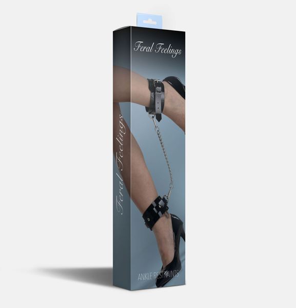 Поножи Feral Feelings - Ankle Restraints Black SO9300 фото