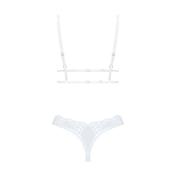 Еротичний комплект Obsessive Heavenlly 2-pcs set XL 2XL, бюстгальтер і танга SO8172 фото