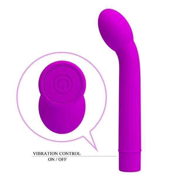 Вібратор для зони G Pretty Love Logan Vibrator Purple 6603BI-014764 фото
