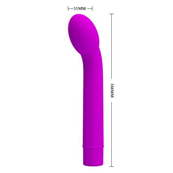 Вібратор для зони G Pretty Love Logan Vibrator Purple 6603BI-014764 фото