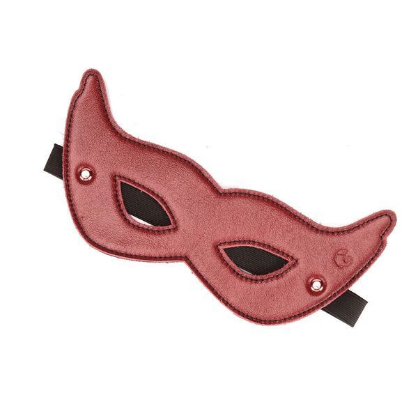 Шкіряна маска на очі Liebe Seele Wine Red Eye Mask SX2811 фото