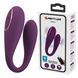 Вібратор для пари Pretty Love August Stimulator Dark Purple (App)