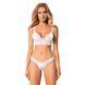 Еротичний комплект Obsessive Heavenlly 2-pcs set XL 2XL, бюстгальтер і танга SO8172 фото 1