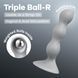 Анальний стимулятор-намистини Satisfyer Triple Ball-R Grey SX3547 фото 7
