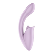 Вагінально-кліторальний вібратор з язичком Satisfyer Tongue Expert Lavender