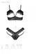 Еротичний комплект Passion DOLLY SET, XXL XXXL, black, з відкритими чашками SO9705 фото 5