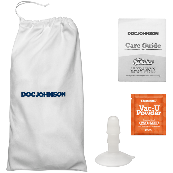 Фалоімітатор Doc Johnson The Realistic Cock ULTRASKYN - 9 Inch Chocolate SX4478 фото