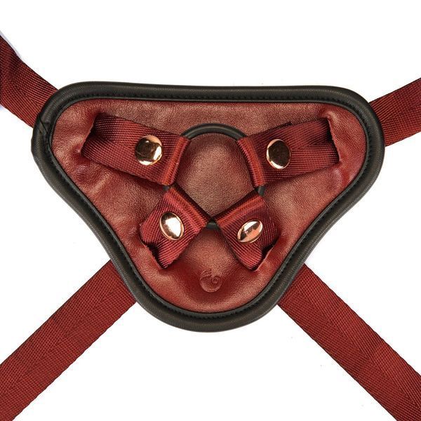 Трусики для страпона Liebe Seele Wine Red Strap-on Harness SX2812 фото