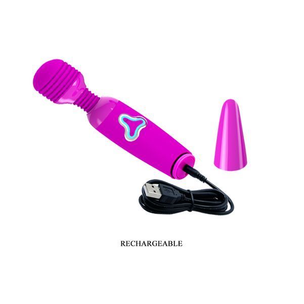 Вібромасажер Pretty Love Flirtacious Wand Purple 6603BW-055010 фото