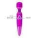 Вібромасажер Pretty Love Flirtacious Wand Purple 6603BW-055010 фото 2