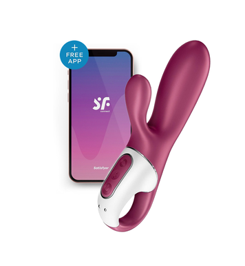 Смарт вібратор кролик із підігрівом Satisfyer Hot Bunny SO6086 фото