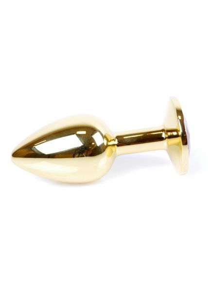 Анальна пробка Boys of Toys Jewellery Gold Plug Green 62530064-00024 фото
