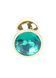Анальна пробка Boys of Toys Jewellery Gold Plug Green 62530064-00024 фото 3