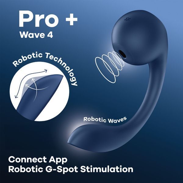 Вібратор Satisfyer Pro+ Wave 4 Connect App SX2171 фото