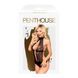 Боді з високим коміром та глибоким декольте Penthouse - Perfect Lover Black SO5287 фото 3