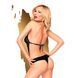 Боді з високим коміром та глибоким декольте Penthouse - Perfect Lover Black SO5287 фото 2