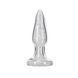 Скляна анальна пробка Pillow Talk Fancy Luxurious Glass Anal Plug, 3,1 см, віброкуля в подарунок SO6833 фото 1