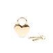 Замочок Liebe Seele Heart Shape Padlock Gold (2 шт) SX1677 фото 2