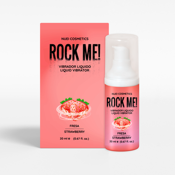 Їстівний рідкий вібратор ROCK ME! Nuei, полуниця, 20 мл NU890478 фото