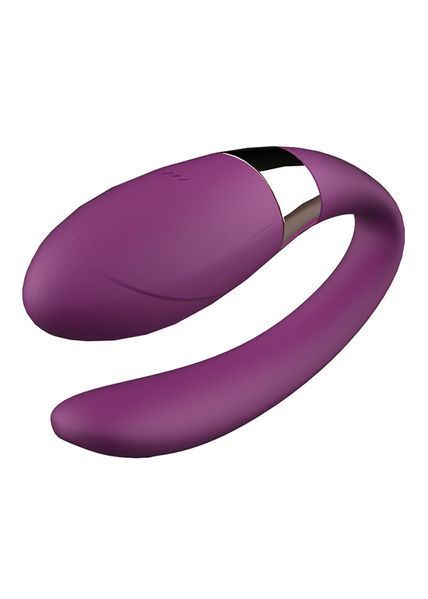 Вібратор для пар - V-Vibe Purple, USB, 7 Function, Remote Control 62530062-00002 фото