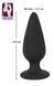 Анальна пробка - Black Velvets Heavy Plug Medium 61325330090000 фото 4