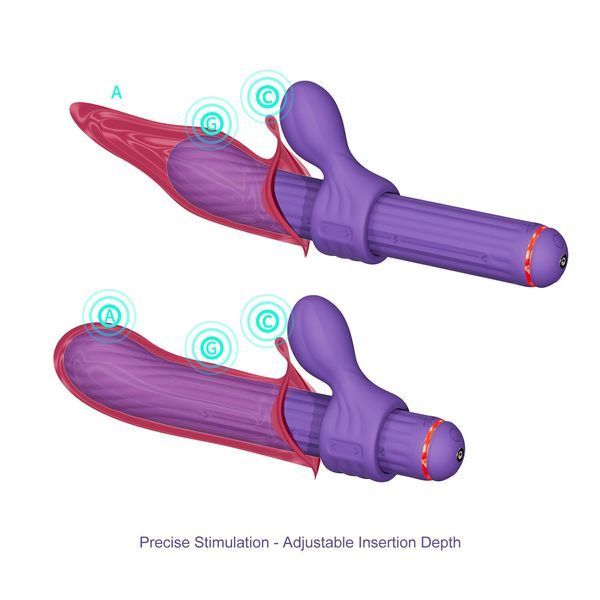 Вібратор Otouch Magic Stick S1 Plus - Purple SO9438 фото