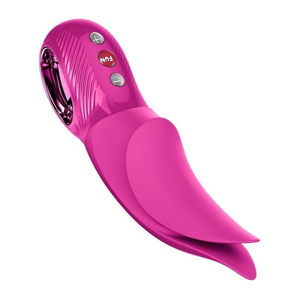 Вібратор для клітора Fun Factory VOLTA Magenta, гнучкий подвійний кінчик SX4241 фото